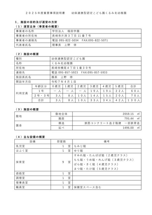 重要事項説明書
