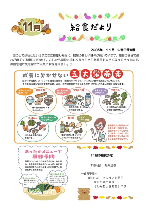 2511_中春日給食だより