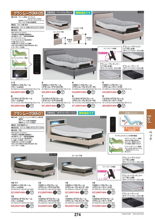 ベッド・マットレス